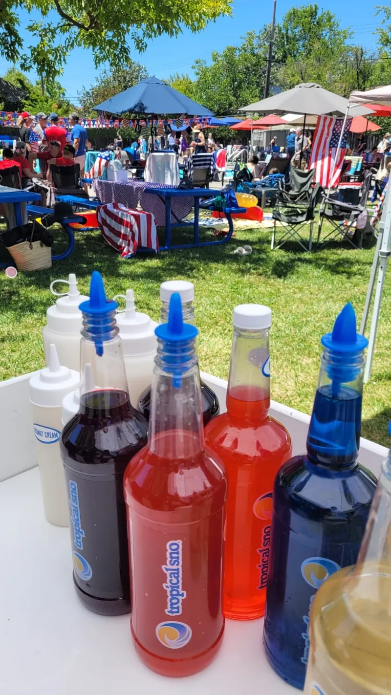 Tropics Shave Ice at a 4th of July community celebration