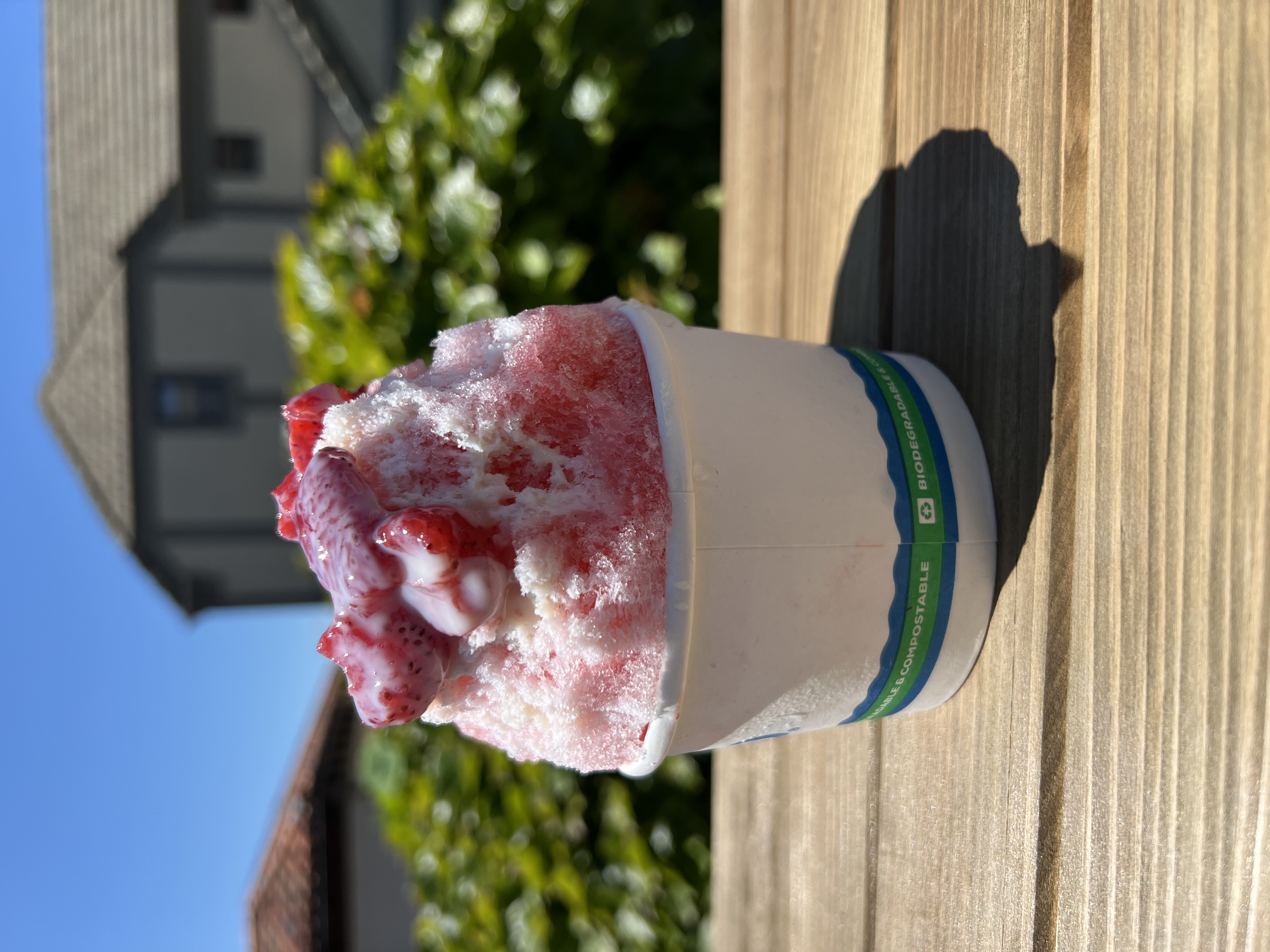 Strawberry Cheesecake shave ice